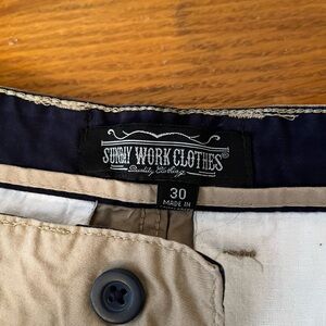 Sunny Work Clothes Men's Khaki Chinos